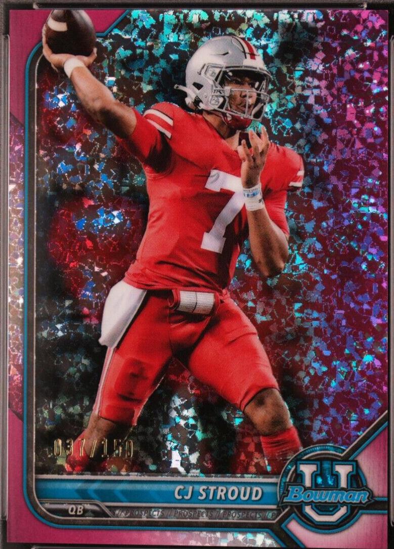 CJ Stroud [Fuchsia Mini Diamond] #90