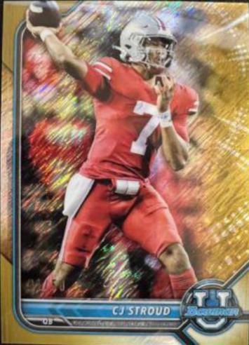 CJ Stroud [Gold Shimmer] #90