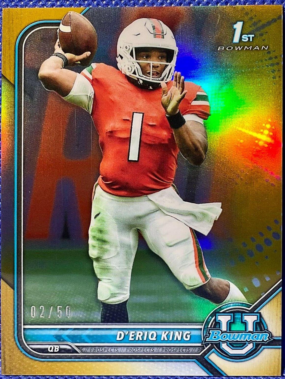 D'Eriq King [Gold] #58