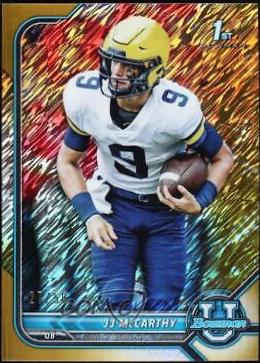 JJ McCarthy [Gold Shimmer] #39
