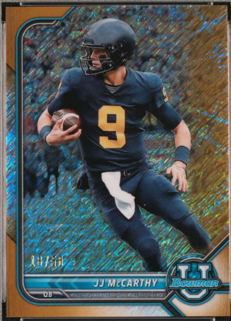 JJ McCarthy [Gold Shimmer] #79
