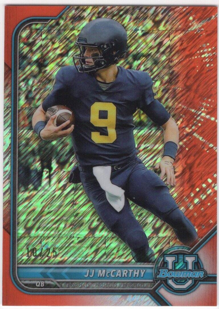 JJ McCarthy [Orange Shimmer] #79