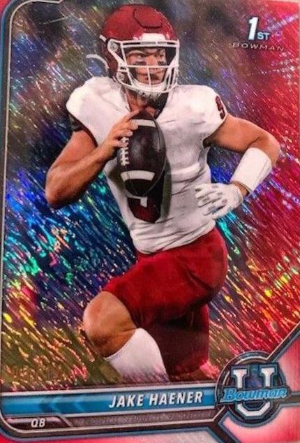 Jake Haener [Red Shimmer] #78