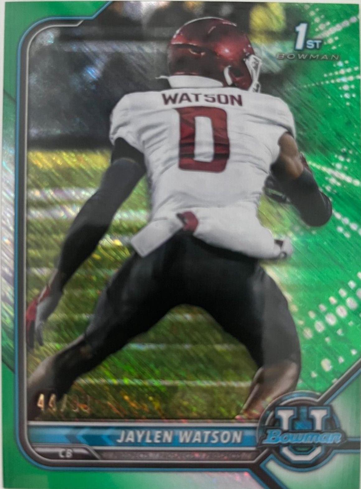 Jaylen Watson [Green Shimmer] #76