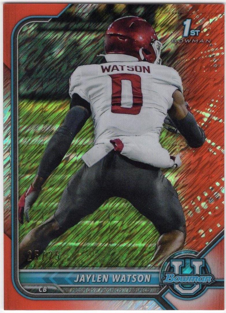 Jaylen Watson [Orange Shimmer] #76