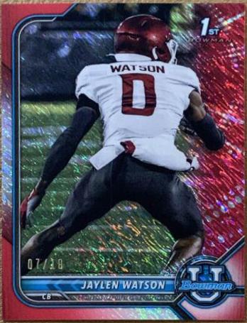 Jaylen Watson [Red Shimmer] #76
