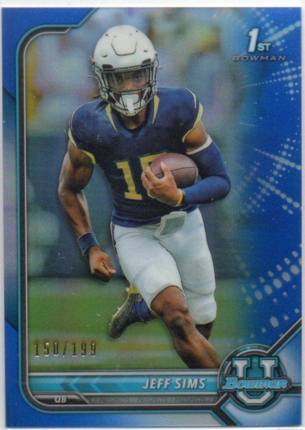 Jeff Sims [Blue] #44