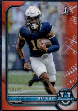 Jeff Sims [Orange] #44