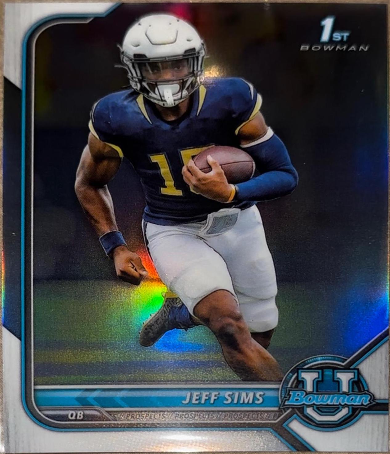 Jeff Sims [Refractor] #44