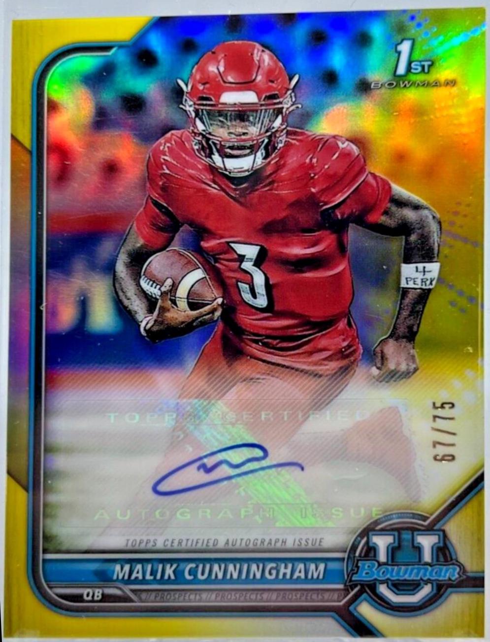 Malik Cunningham [Yellow] #92