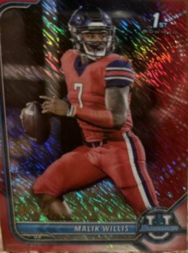 Malik Willis [Red Shimmer] #94