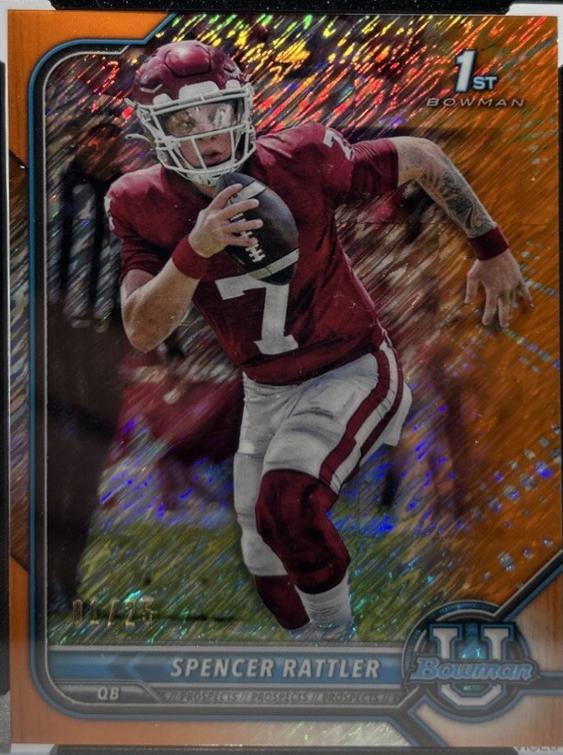 Spencer Rattler [Orange Shimmer] #28