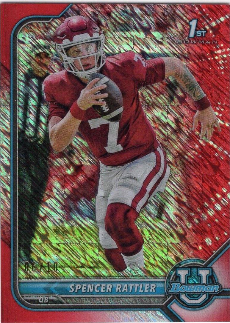 Spencer Rattler [Red Shimmer] #28
