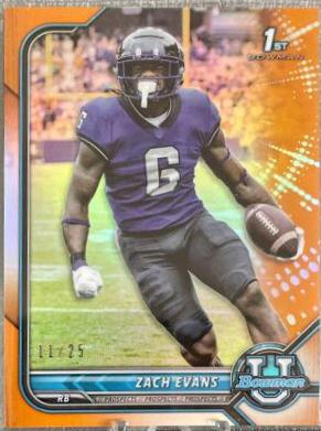 Zach Evans [Orange] #64