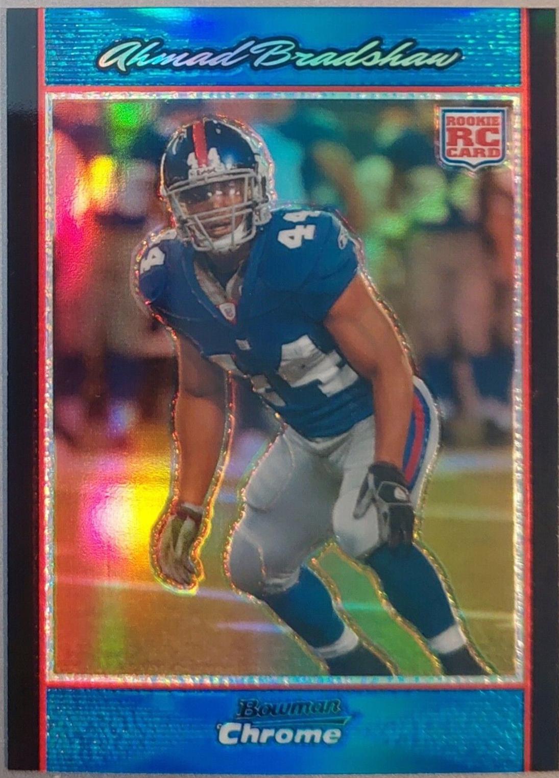 Ahmad Bradshaw [Blue Refractor] #BC19