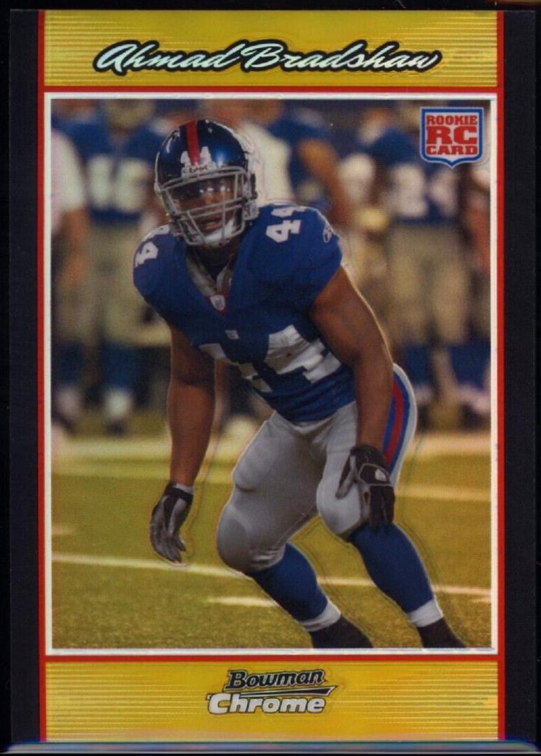 Ahmad Bradshaw [Gold Refractor] #BC19