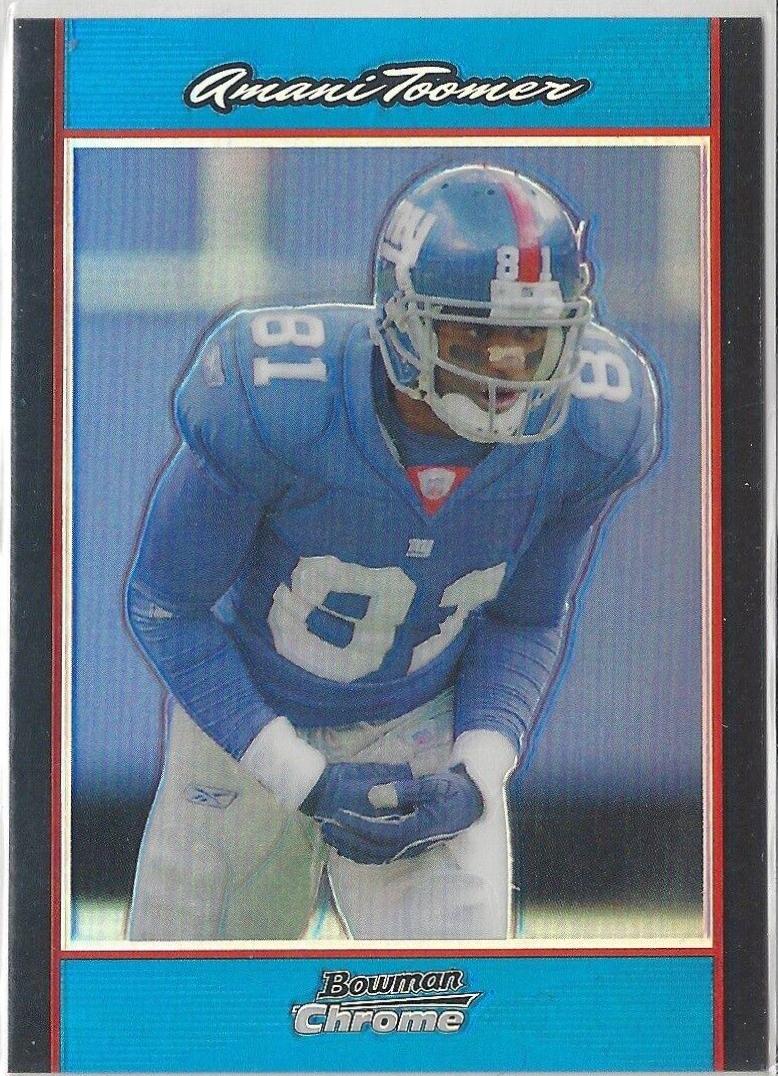 Amani Toomer [Blue Refractor] #BC151