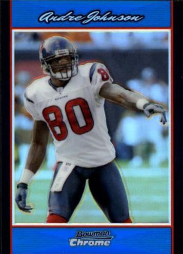 Andre Johnson [Blue Refractor] #BC146