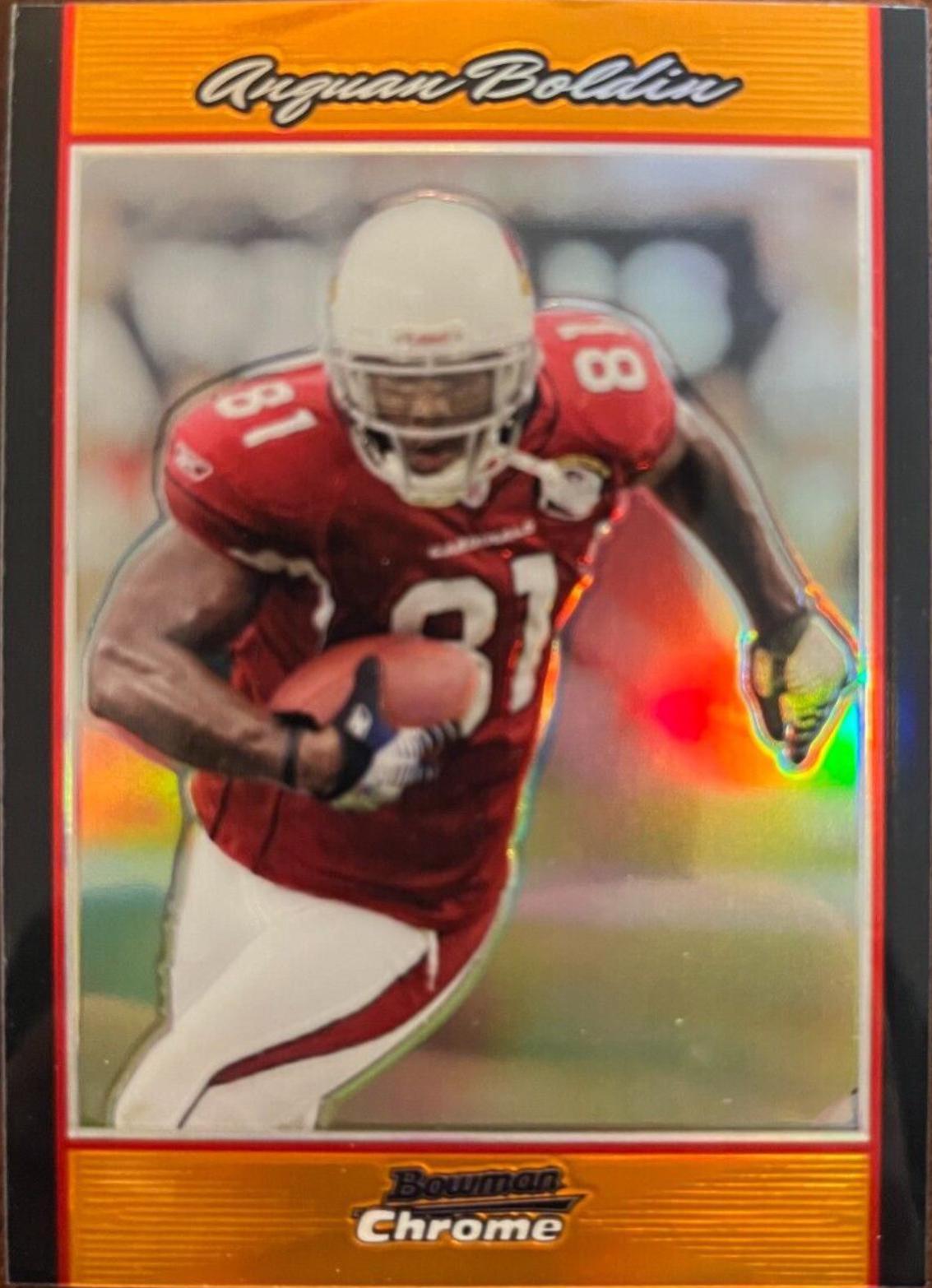 Anquan Boldin [Orange Refractor] #BC138