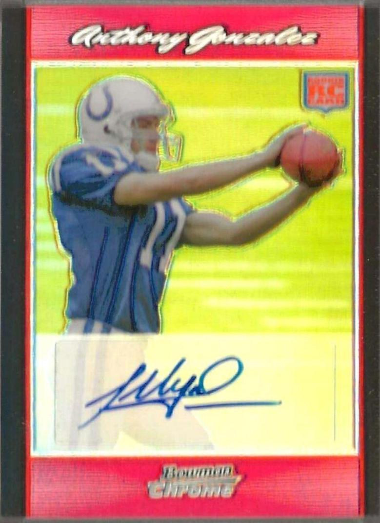 Anthony Gonzalez [Autograph Red Refractor] #BC81