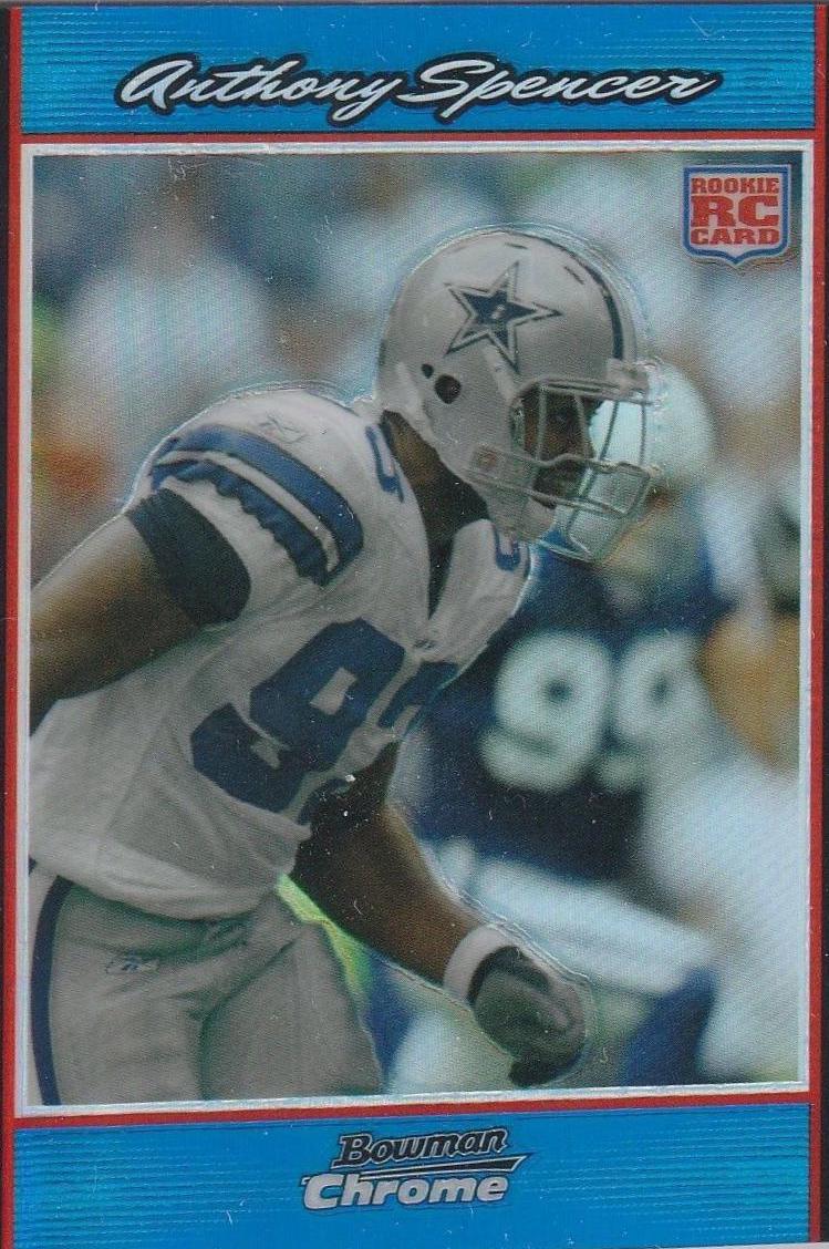 Anthony Spencer [Blue Refractor] #BC8