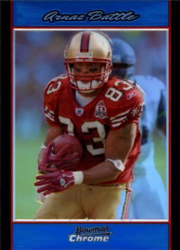 Arnaz Battle [Blue Refractor] #BC156