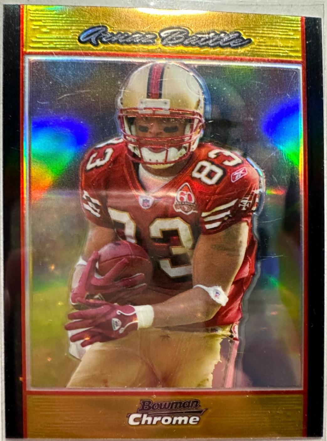 Arnaz Battle [Gold Refractor] #BC156