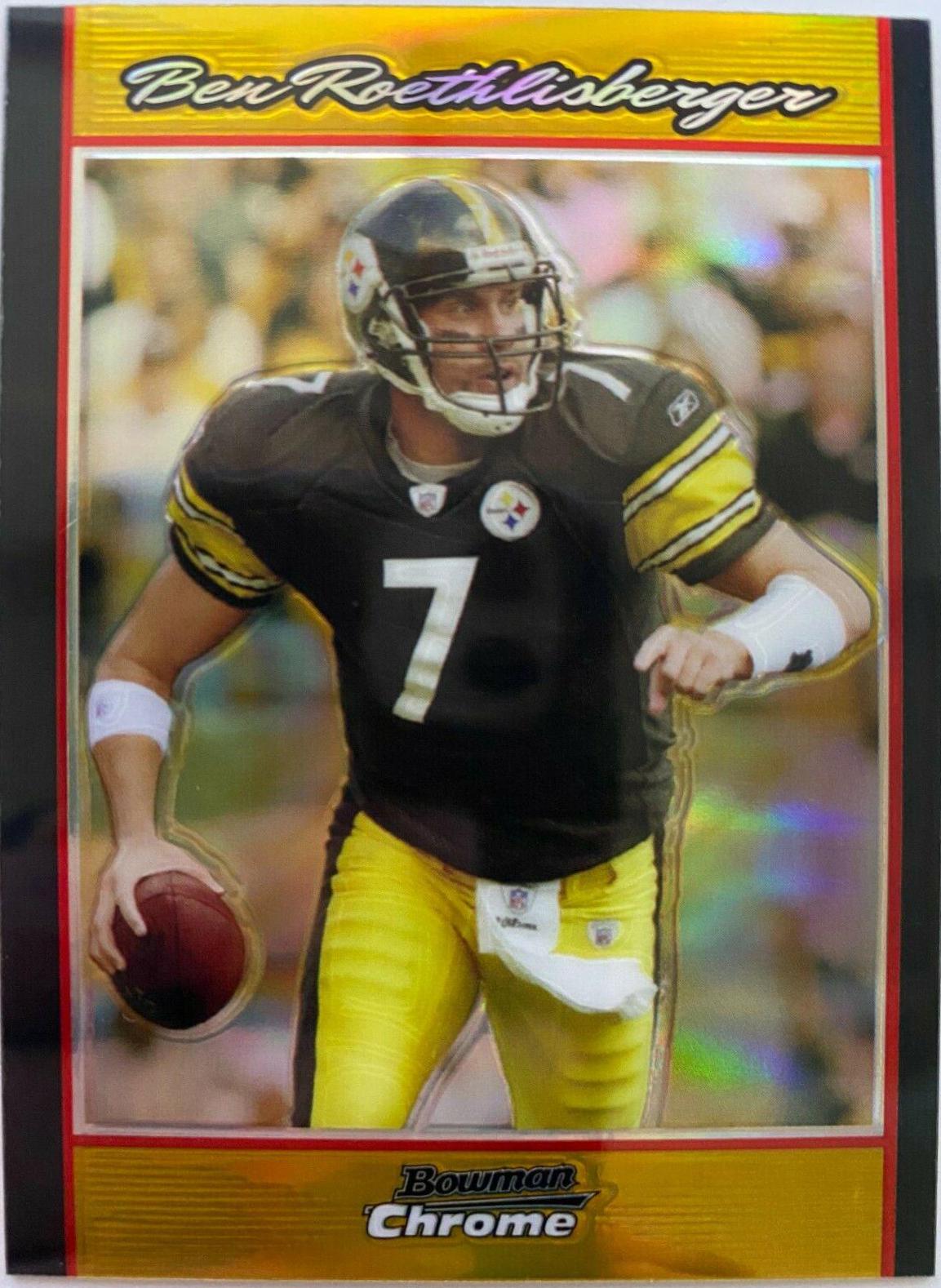 Ben Roethlisberger [Gold Refractor] #BC120
