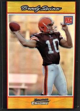 Brady Quinn [Gold Refractor] #BC57