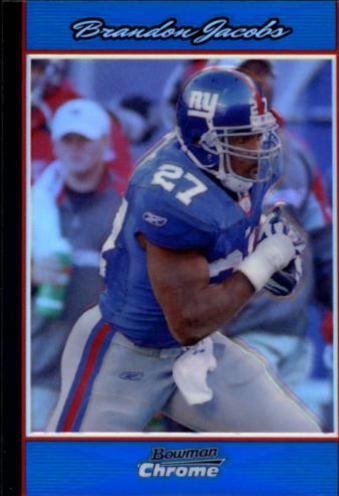 Brandon Jacobs [Blue Refractor] #BC133