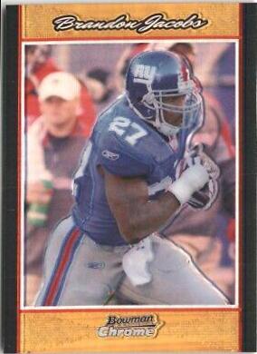 Brandon Jacobs [Gold Refractor] #BC133