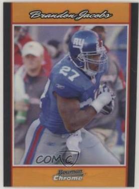 Brandon Jacobs [Orange Refractor] #BC133