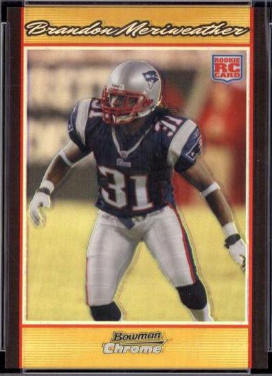 Brandon Meriweather [Gold Refractor] #BC14