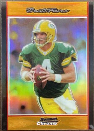 Brett Favre [Orange Refractor] #BC116