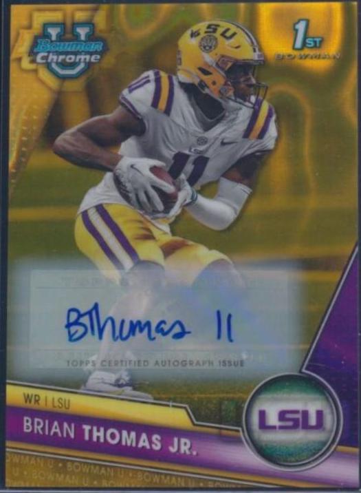 Brian Leonard [Autograph Gold Refractor] #BC73