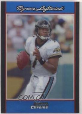 Byron Leftwich [Blue Refractor] #BC220