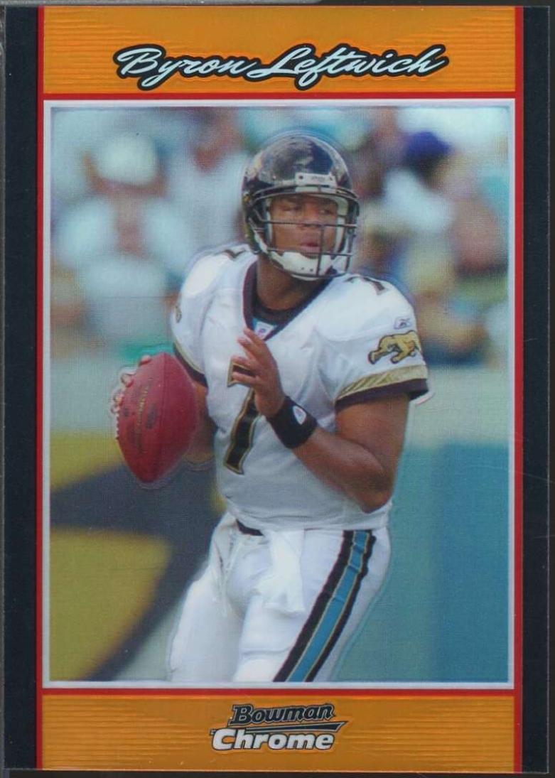 Byron Leftwich [Orange Refractor] #BC220