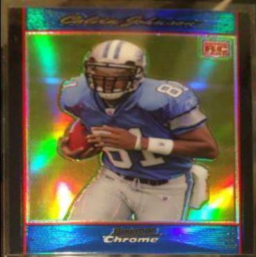Calvin Johnson [Blue Refractor] #BC75