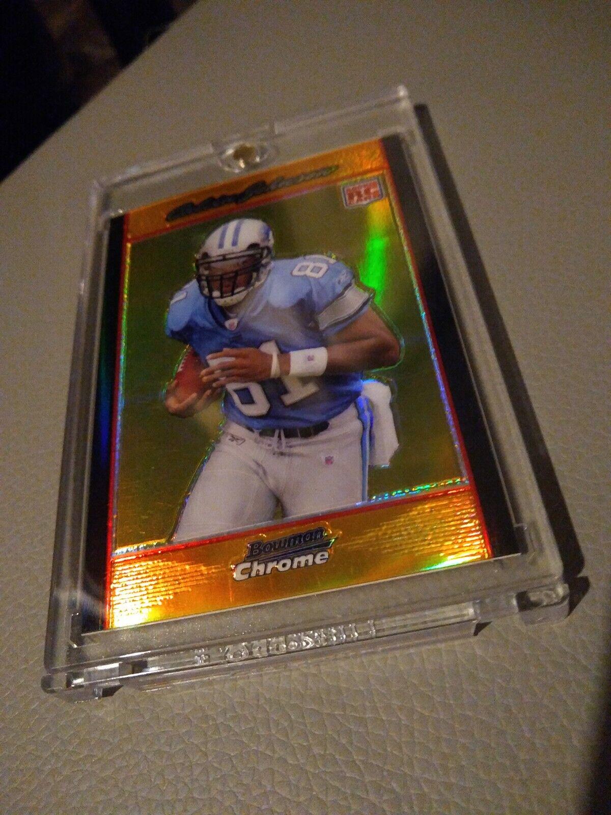 Calvin Johnson [Orange Refractor] #BC75