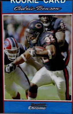 Cedric Benson [Blue Refractor] #BC126