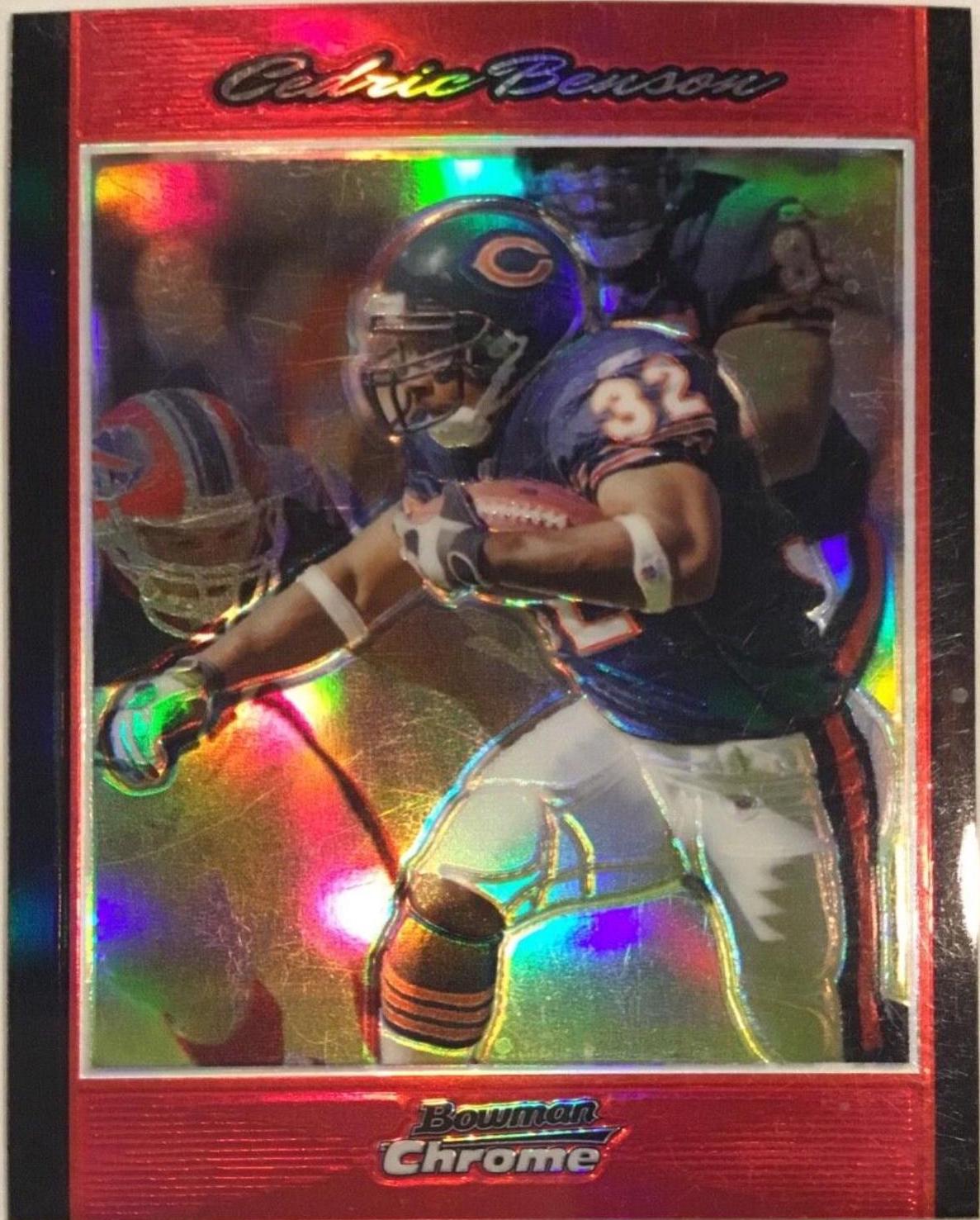 Cedric Benson [Red Refractor] #BC126