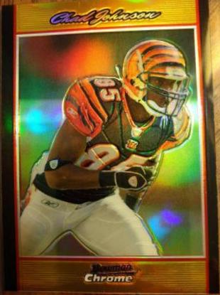 Chad Johnson [Gold Refractor] #BC141