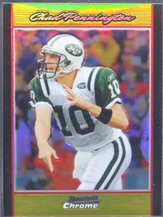 Chad Pennington [Gold Refractor] #BC119