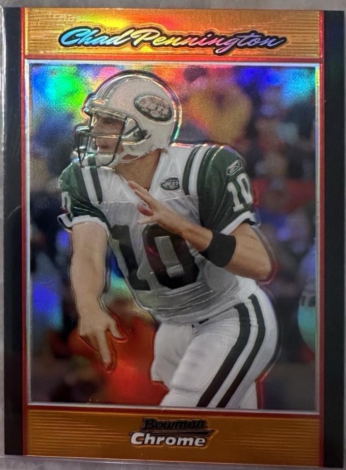 Chad Pennington [Orange Refractor] #BC119
