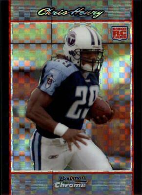 Chris Henry [Xfractor] #BC72