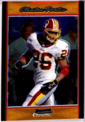 Clinton Portis [Orange Refractor] #BC137