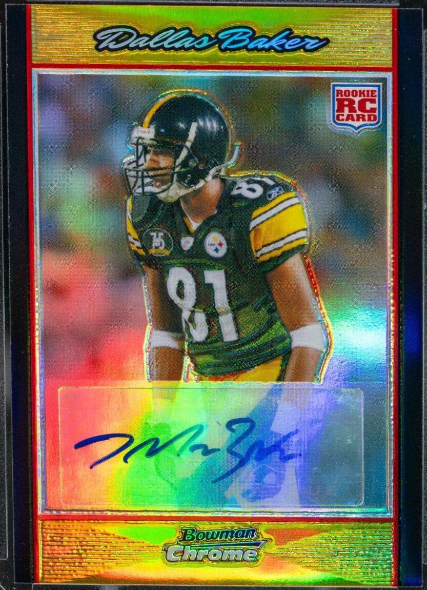 Dallas Baker [Autograph Gold Refractor] #BC104