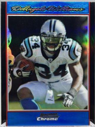 DeAngelo Williams [Blue Refractor] #BC180
