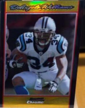 DeAngelo Williams [Gold Refractor] #BC180