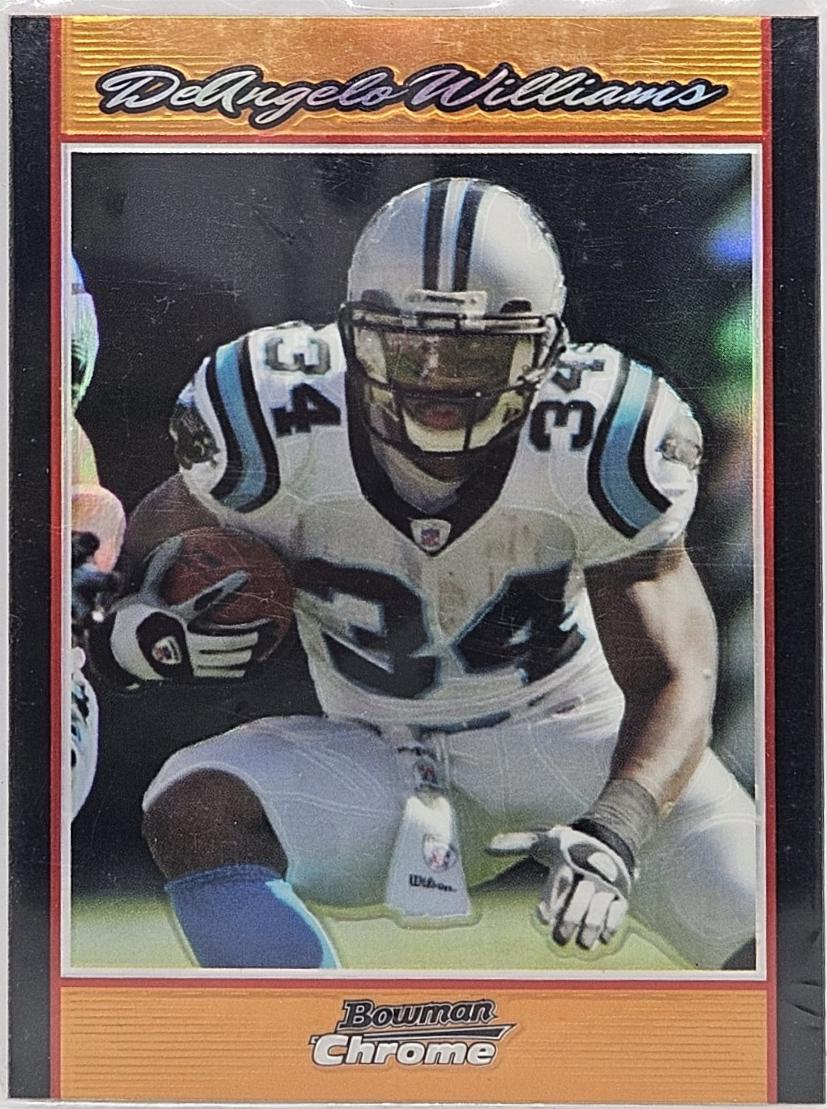 DeAngelo Williams [Orange Refractor] #BC180